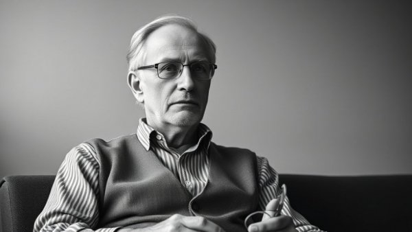 Quote on how to begin and end a real conversation beside a man.