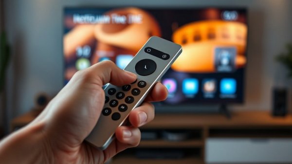 Modern smart remote for NC homeowners, enhancing automation.