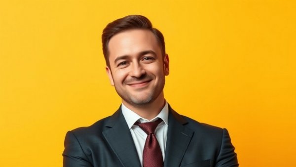 Portrait of a confident man exemplifying traits of a great engineering manager.