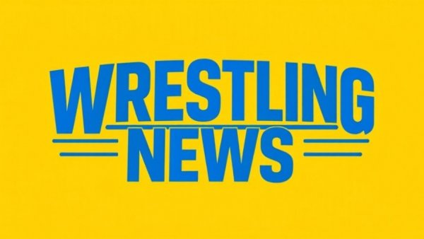 Bold Wrestling News logo on bright yellow background.
