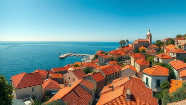 Breathtaking coastal town ideal for digital nomad visas 2026 exploration.