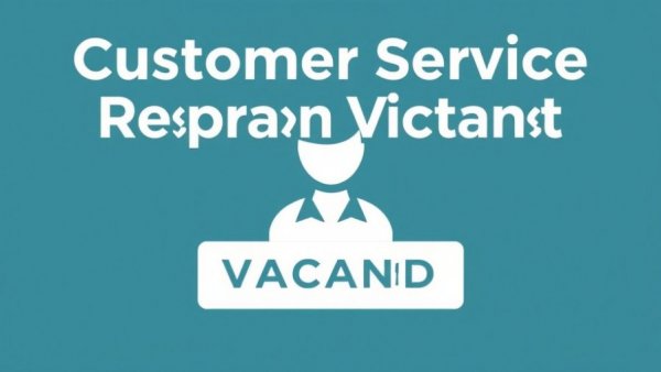 Customer Service Representative Situation Vacant