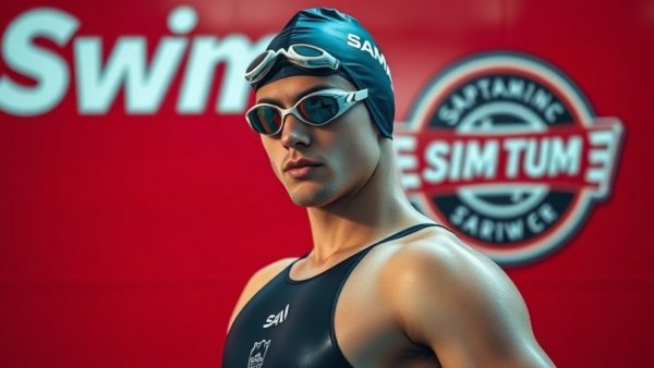 Throwback items in sports featuring retro-inspired swim gear.