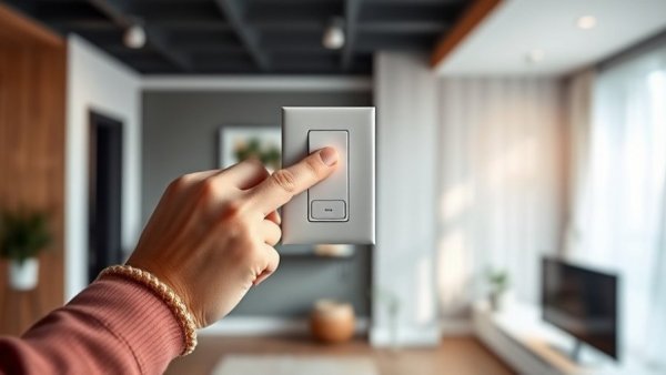 Affordable smart home light switch upgrade in Charlotte NC.