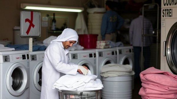 Laundry Worker in Qatar