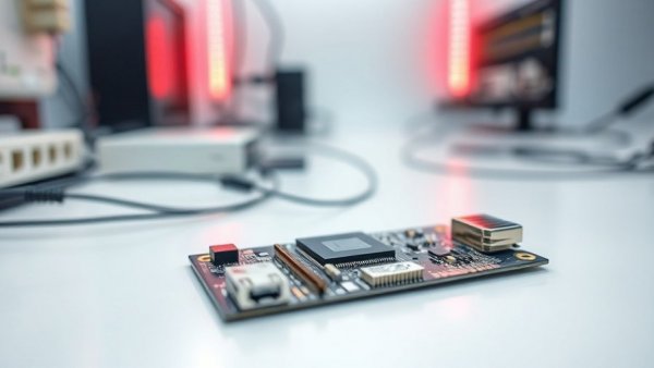 Reliable technology for homeowners connection circuit board close-up.