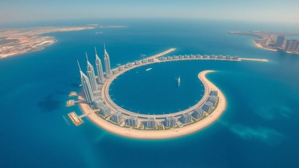 Luxurious Dubai Palm Jumeirah aerial view highlighting hidden costs.