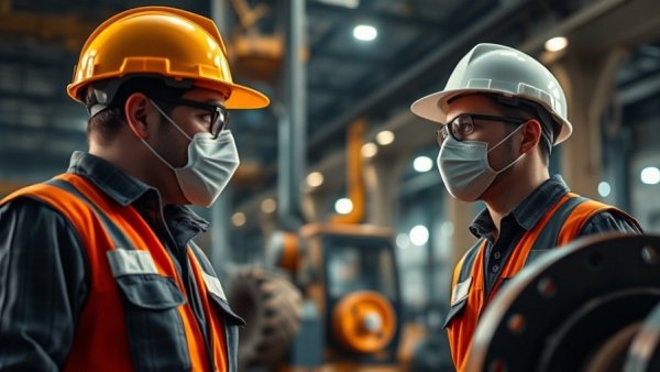 OSHA compliance ensures construction safety with well-equipped workers.