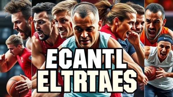 Dynamic collage photo representing the future of track and field.