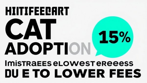Adoption fees explained with 89% increase in cat adoptions.