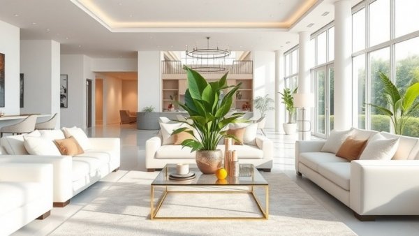 Chic and Elegant Home Decor Ideas 2026, luxurious living room.