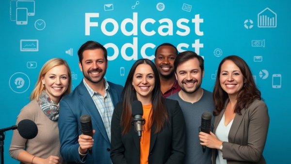 Promotional image for AEC AI & Tech Strategy Podcast with professionals.