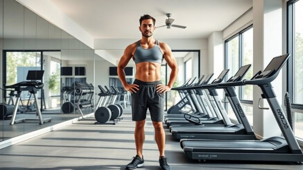 Home gym setup reflecting health maintenance spending.