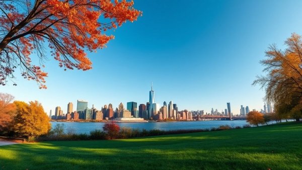 Skyline view from New Jersey illustrating Why Are More People Moving To New Jersey.