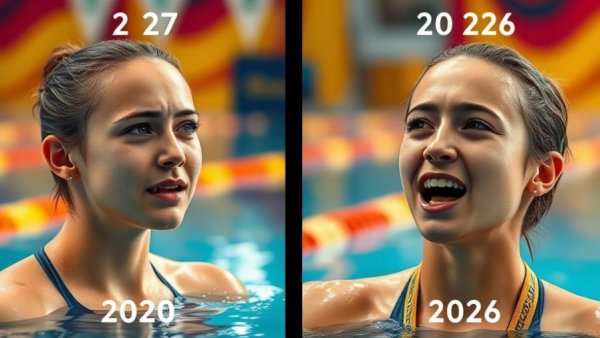 Gretchen Walsh's swimming journey from 2020 to 2026.
