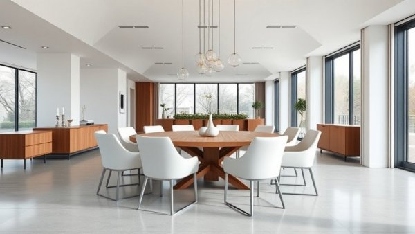 Modern dining room with elegant design and decor ideas for 2026