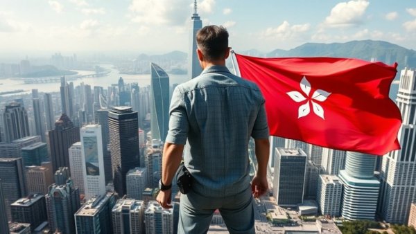 Why You Should Consider Hong Kong in 2026: vibrant cityscape and flag.