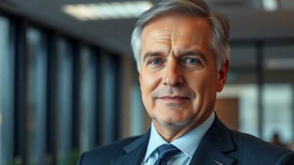 Middle-aged executive in suit, Bill Theofilou ERM.