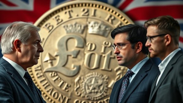 UK Fast Track for High Earners economic discussion with British symbols.