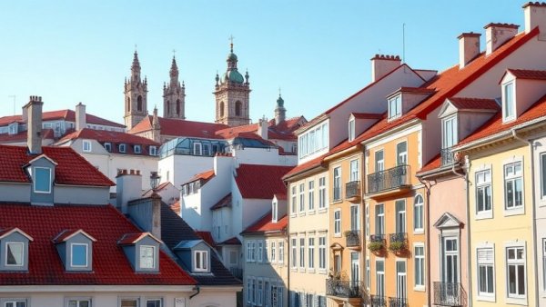 Charming cityscape of Lisbon with traditional architecture, Buying Property in Lisbon.