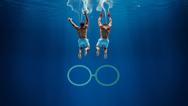 Synchronized diving at Olympics showcasing 2028 Olympic Diving Qualification Pathway