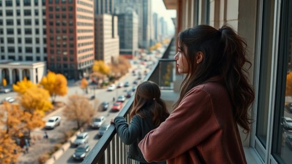 Thoughtful teens overlooking city, money-saving tips for parents of teens