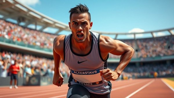 Sprinter at 2026 NCAA Men's Outdoor Track and Field Championships.