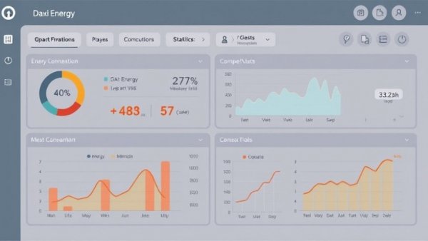 Energy data dashboard showing consumption metrics for Deepki Acquires Energy Management Solutions