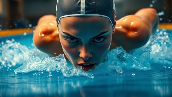 Carmel Girls Swimming Championships competitive swimmer