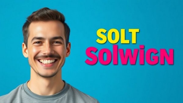 Smiling person with text 'Move to Europe on a Student Visa' on a blue background