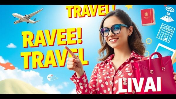 Spain visa process guide with woman and travel elements.