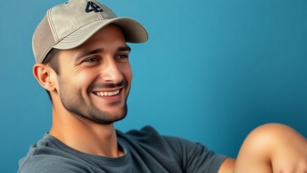 Smiling man in a cap, core memory in sports performance discussion.