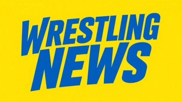 Wrestling News logo with bold blue text on yellow background, February 20 2026.