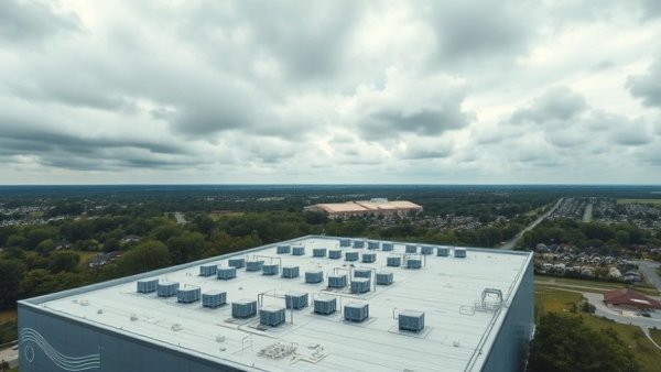 Amazon $12 Billion Louisiana Data Center aerial view amid greenery.