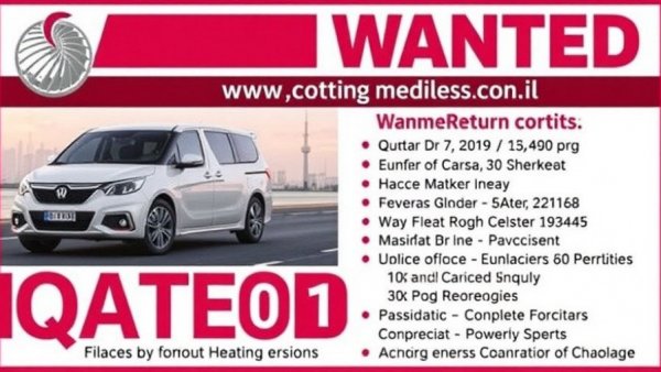 QATAR RETURN DRIVER WANTED - QAR 2000