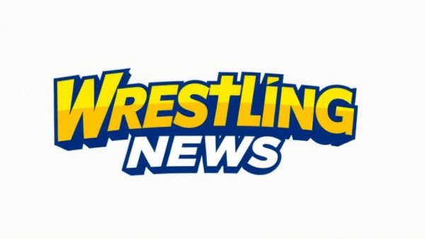 WWE Smackdown News: Bold wrestling news graphic in yellow and blue.