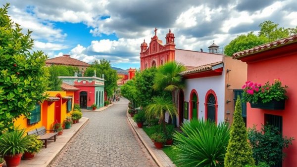 Charming view in San Miguel de Allende, showcasing Mexico expat reality.