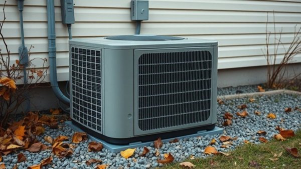 Spring home inspections checklist: air conditioning unit outside.