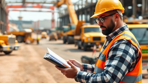 AI-Driven EHS Reporting for Construction Safety on a busy site