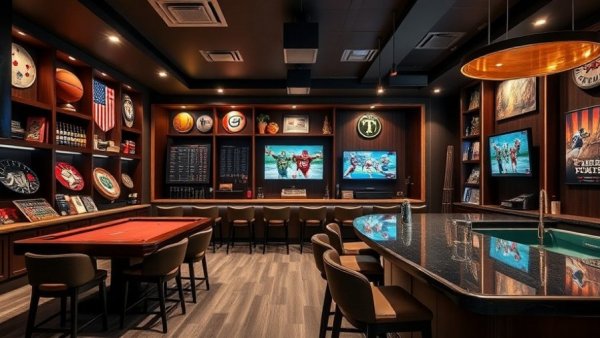 Jiran Home Design Innovation in modern game room decor.