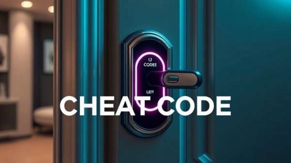 Smart lock with cheat code feature for unlimited power.
