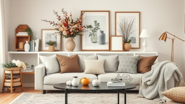 Elegant home decor collage highlighting must-have organization accessories.