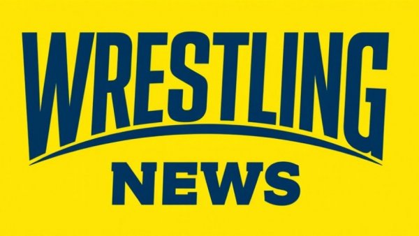 NCAA Wrestling Championships 2026 Highlights logo design, bold blue text on bright yellow.