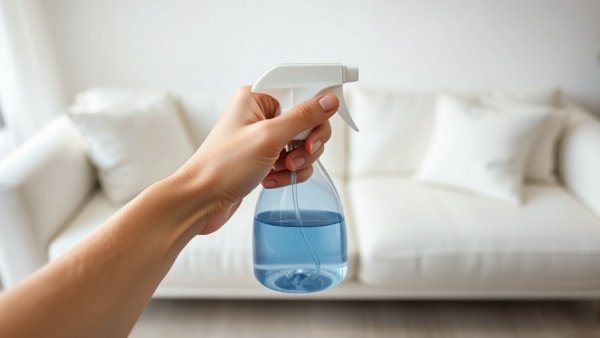Cleaning a white sofa to keep it looking brand new