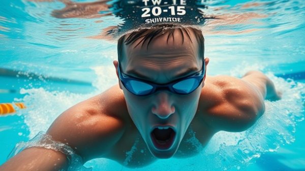 Swimmer mid-stroke underwater with focus, capturing what your catch should feel like.