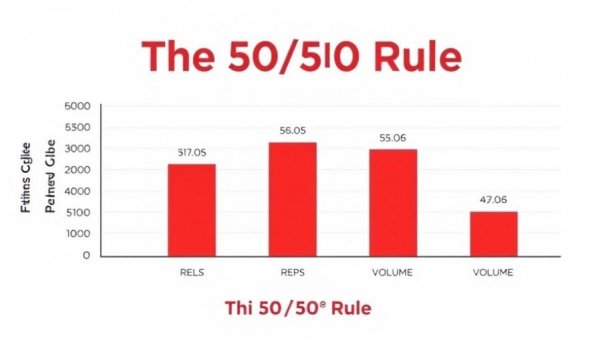 50/50 Rule for Fitness Recovery illustrated with bar graph.