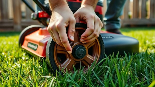 Lawn care tip for allergy sufferers: adjusting mower for better results