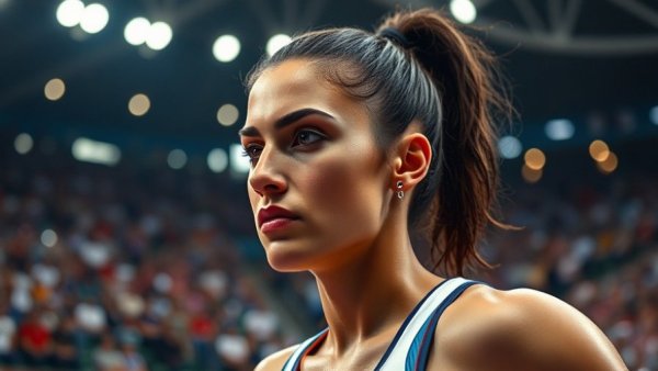 2026 Indoor Women’s Athletes Of The Year, female athlete in stadium.