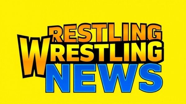 Dynamic wrestling news logo on yellow background for Wrestling Trends April 2026.