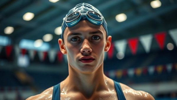 Henry McFadden Pan Pacific Championships swimmer focused preparation